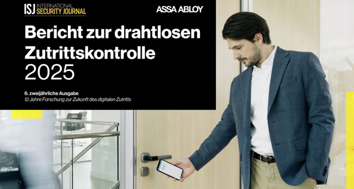 Marktbericht Zutrittskontrolle 2025: Drahtlose Systeme überholen kabelgebundene Lösungen