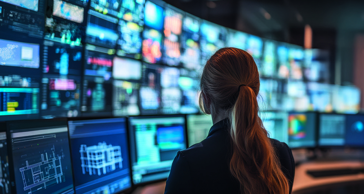 Die neue Alarmempfangs- und Serviceleitstelle von Klüh Security: digitale Steuerung, modernste Technik und 24/7-Sicherheit aus einer Hand. Die neue Alarmempfangs- und Serviceleitstelle von Klüh Security: digitale Steuerung, modernste Technik und 24/7-Sicherheit aus einer Hand.