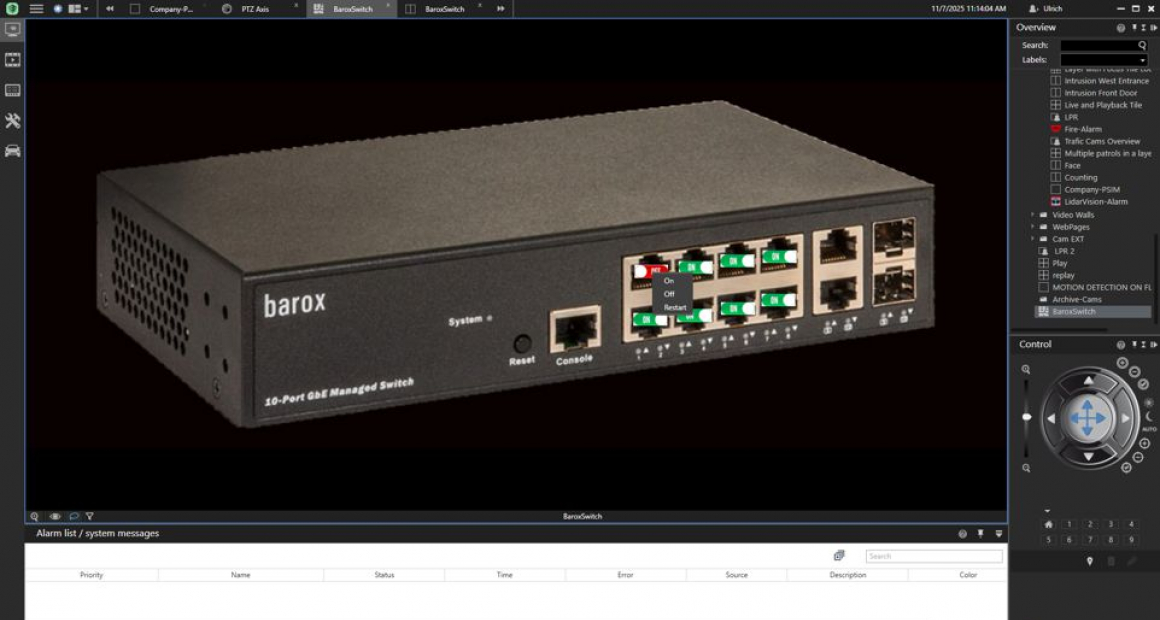 barox und Hexagon bündeln Kräfte: Neue Technologiepartnerschaft stärkt Effizienz in Videonetzwerken