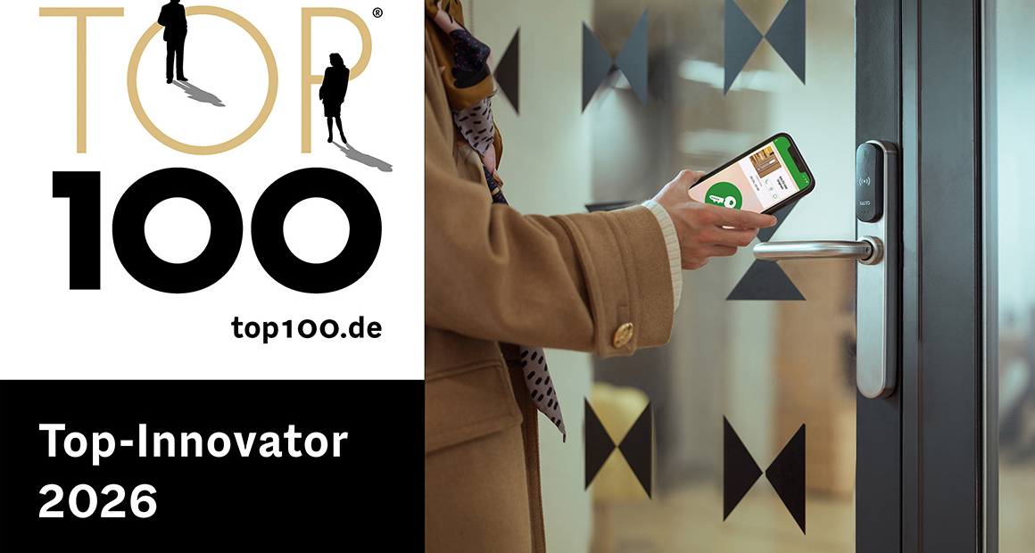 Auszeichnung für wegweisende Innovation in der smarten Zutrittskontrolle