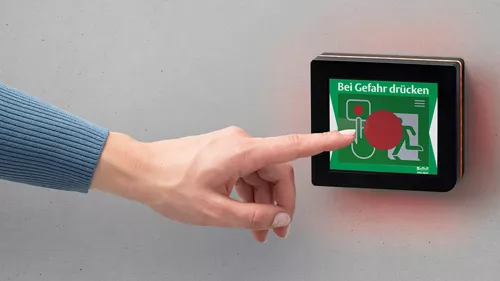 ePED – Fluchttürterminal mit Touch-Display