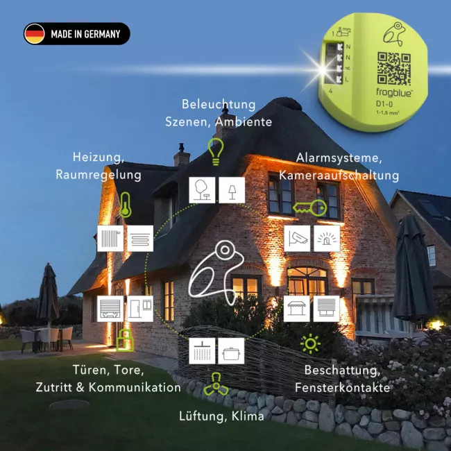 Intelligente „frogs“ – smarte Steuerung ohne Kabel