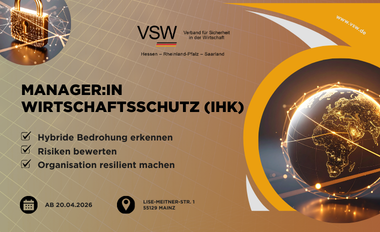 Seminar Manager:in Wirtschaftsschutz (IHK)